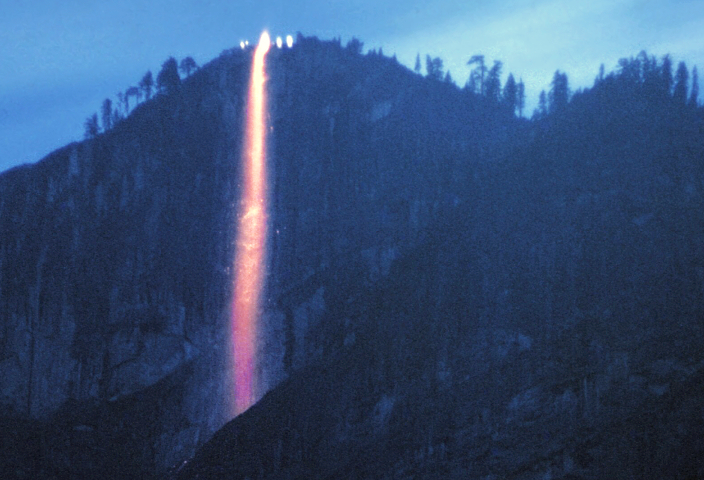 Firefall from Glacier Point