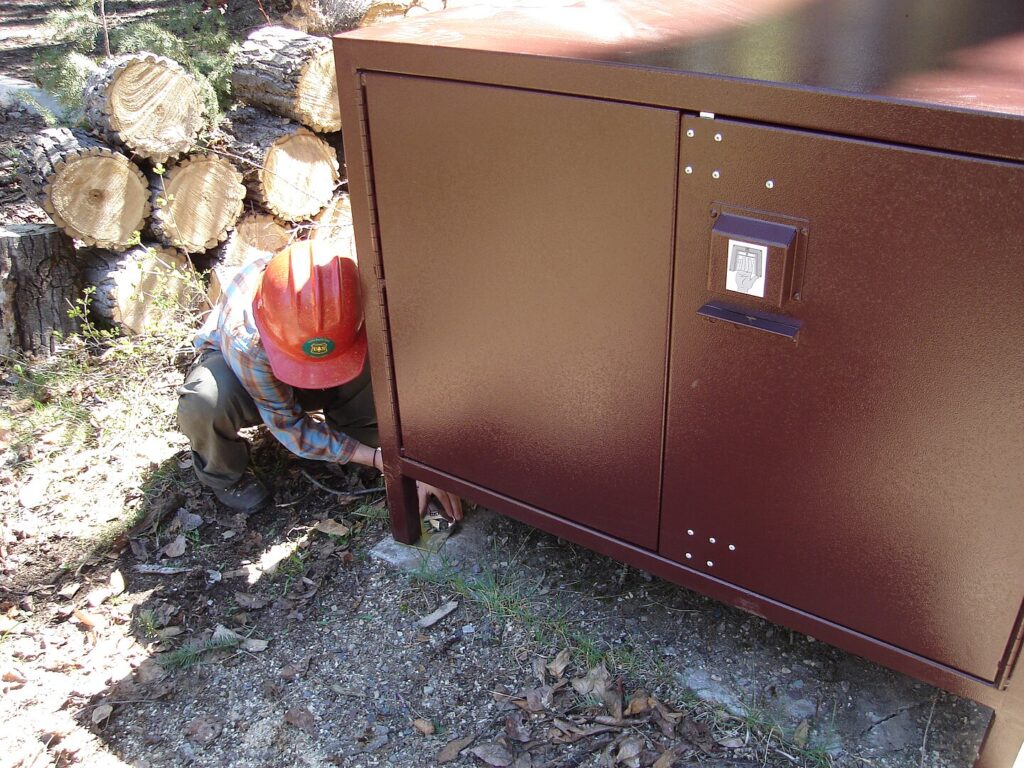 More details
The use of bear-resistent storage methods for attractants help keep both campers and bears safe.